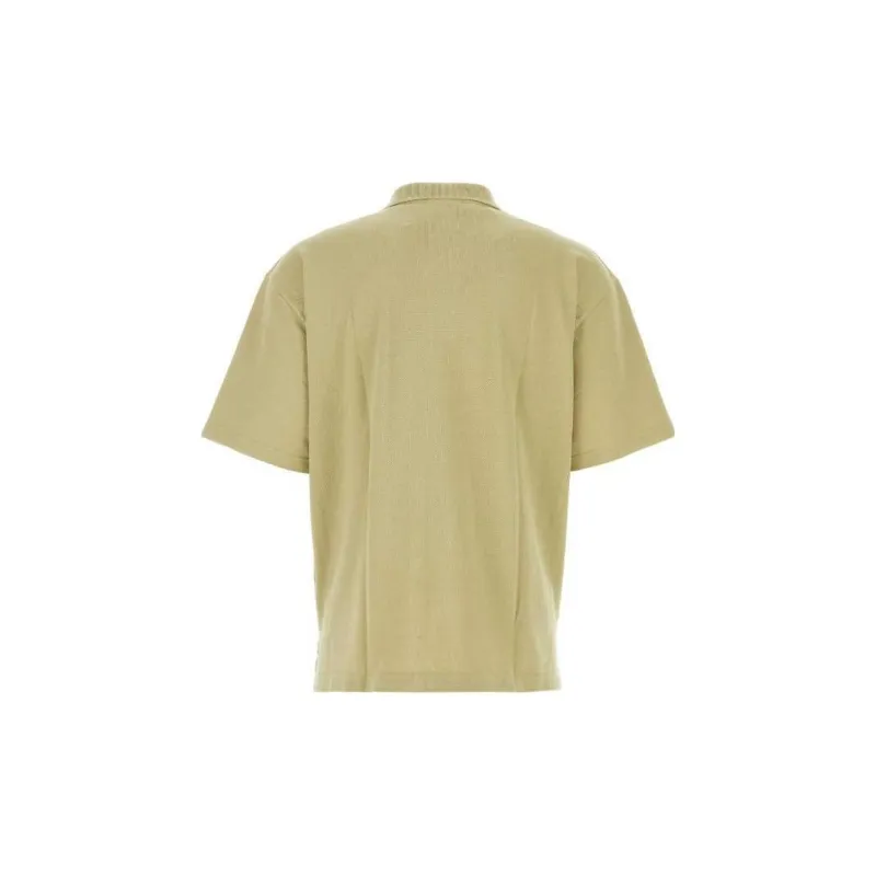 Maison Kitsune Bold Fox Head Patch Oversized Polo Shirt-1