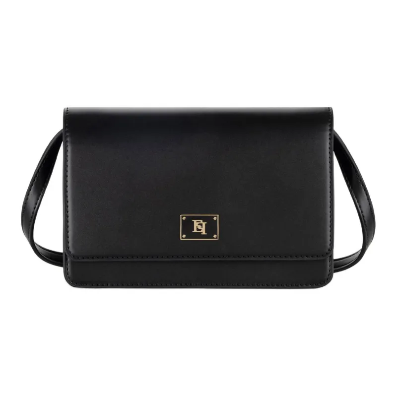 Elisabetta Franchi Synthetic Leather Crossbody Bag, Shoulder Bag Women's Black-0