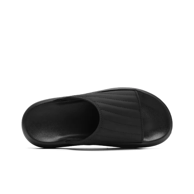 HLA Slide Slippers Men Black-2
