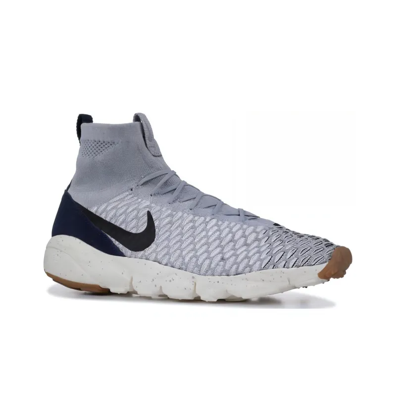 Nike Air Footscape Magista Flyknit Wolf Grey Dark Obsidian-1