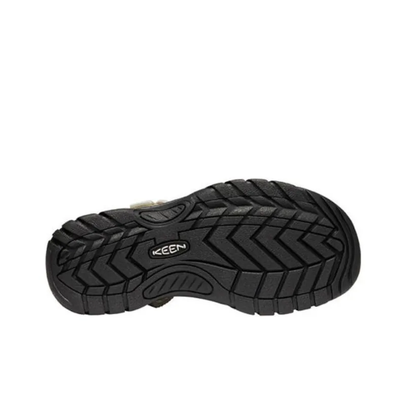 KEEN Zerraport 2 Slip Resistant And Breathable Beach Sandals Women's Silver Black-5
