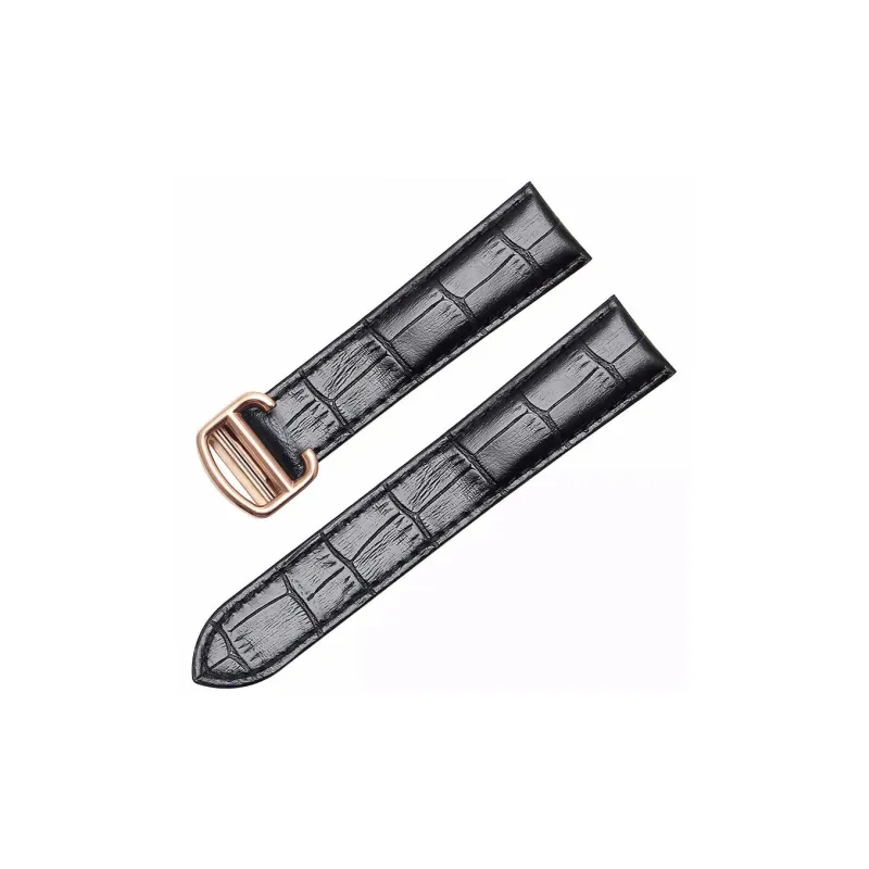 Gangjue Cartier Compatibility Watch Band Genuine Leather Material-19