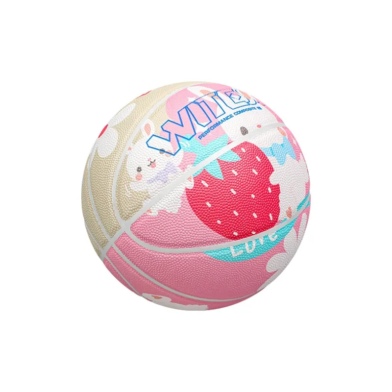 WITESS Eyewitness Series PU Basketball Pink Size 7 Training Unisex-2