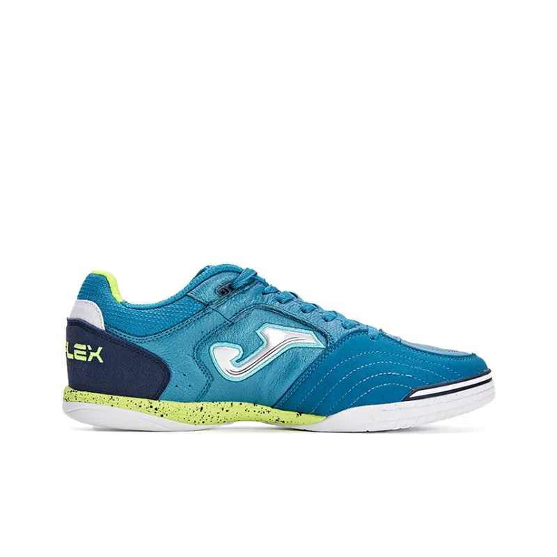 Joma Cushioning Rebound Indoor Soccer Shoes Men's Blue Green-1