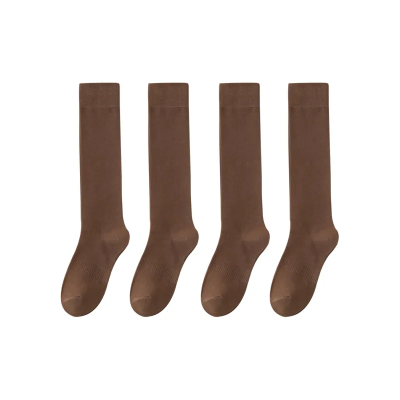 XXLLG Knee High Socks Women's 4 Pack-30