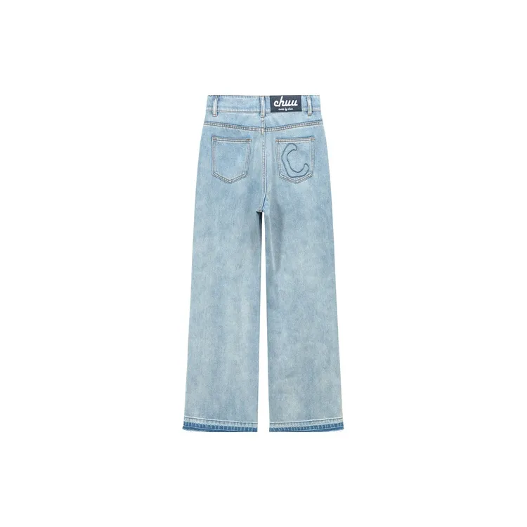 CHUU Jeans Women's Light Denim Blue-1