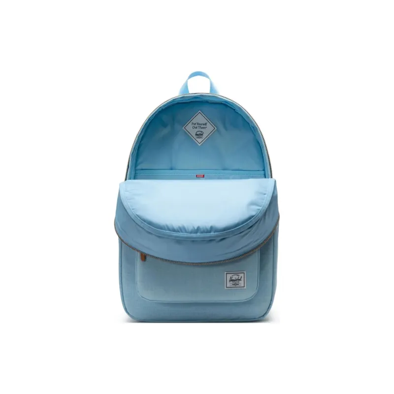 Herschel Recycled Fabric Backpack Unisex Light Blue-3