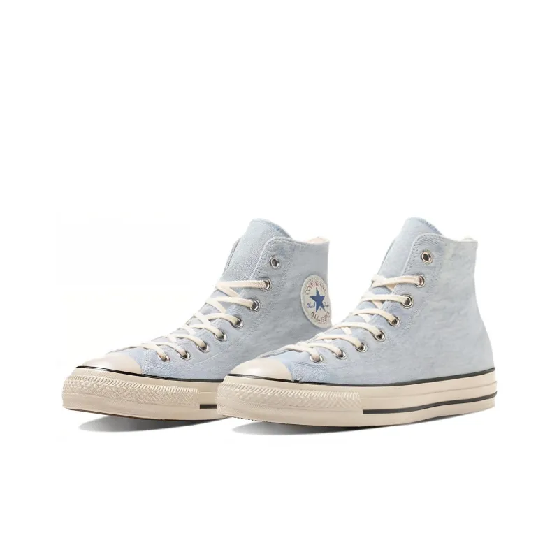 Converse All Star US AGEDDENIM HI Abrasion Resistant Cushioning High Top Canvas Shoes Unisex Blue White-2