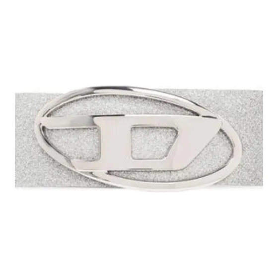 DIESEL B 1Dr Logo Plaque Buckle Belt-2