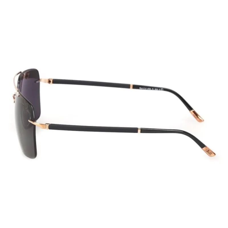 SILHOUETTE Aviator Sunglasses Women's Black-3