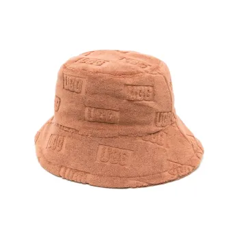 UGG Logo-embossed Terry-cloth Bucket Hat