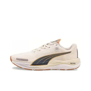 PUMA Velocity Nitro 2 Cushioning Anti-Slip And Wear-Resistant Low-Top Running Shoes Women's Apricot