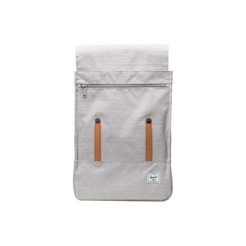 Herschel Recycled Fabric Backpack Unisex Light Gray-3