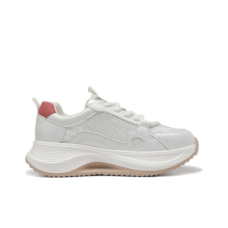 CARDANRO Low Top Breathable Mesh Fashion Chunky Sneakers Women's 2024 Summer New Arrival-2