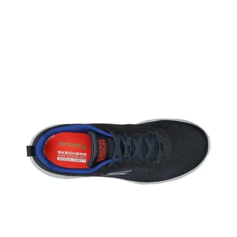 Skechers Go Run Lite Anti Slip Wear Resistant Low Top Casual Running Shoes Men's Navy-2