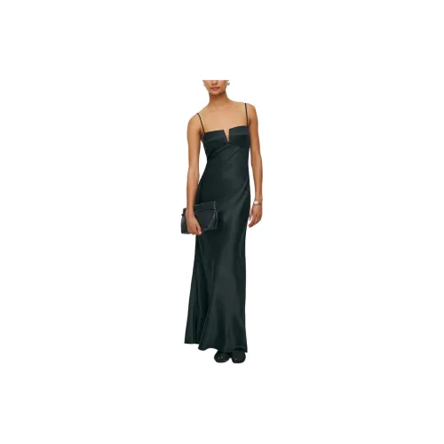 Reformation Slip Dresses Women's Black