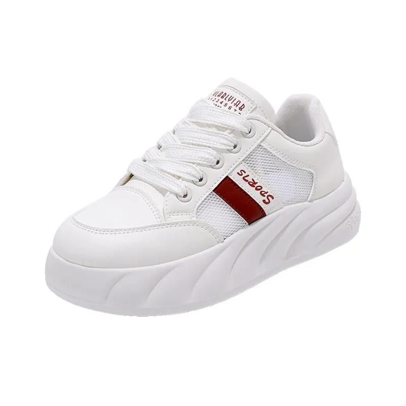 JOHLIN DREAM Wear-Resistant Lightweight Breathable Height Increasing Low-Top Skateboard Shoes Women's-6