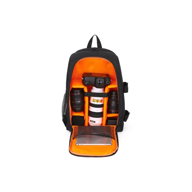 CMLZIUA Nylon Backpack Regular Unisex Green/Purple/Red/Orange/Gray-7