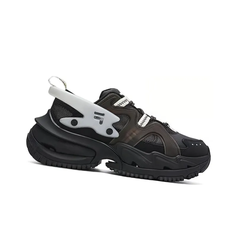 FILA FUSION Armour Sneakers 'Black White'-2