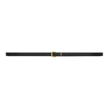 SAINT LAURENT Cassandre Extra Thin Belt