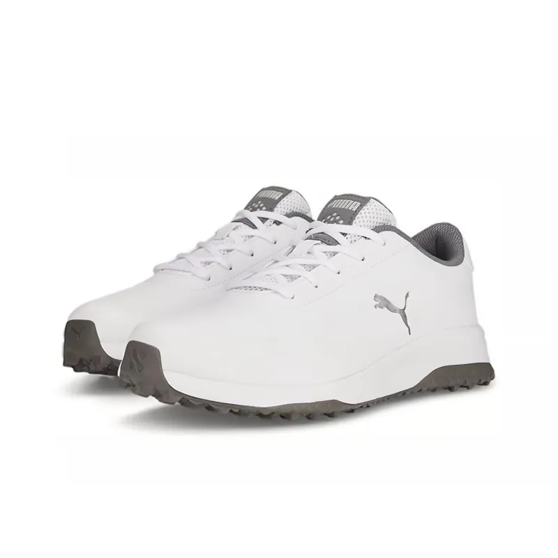 PUMA Fusion Tech Sl Low Top Golf Shoes Men's White-2