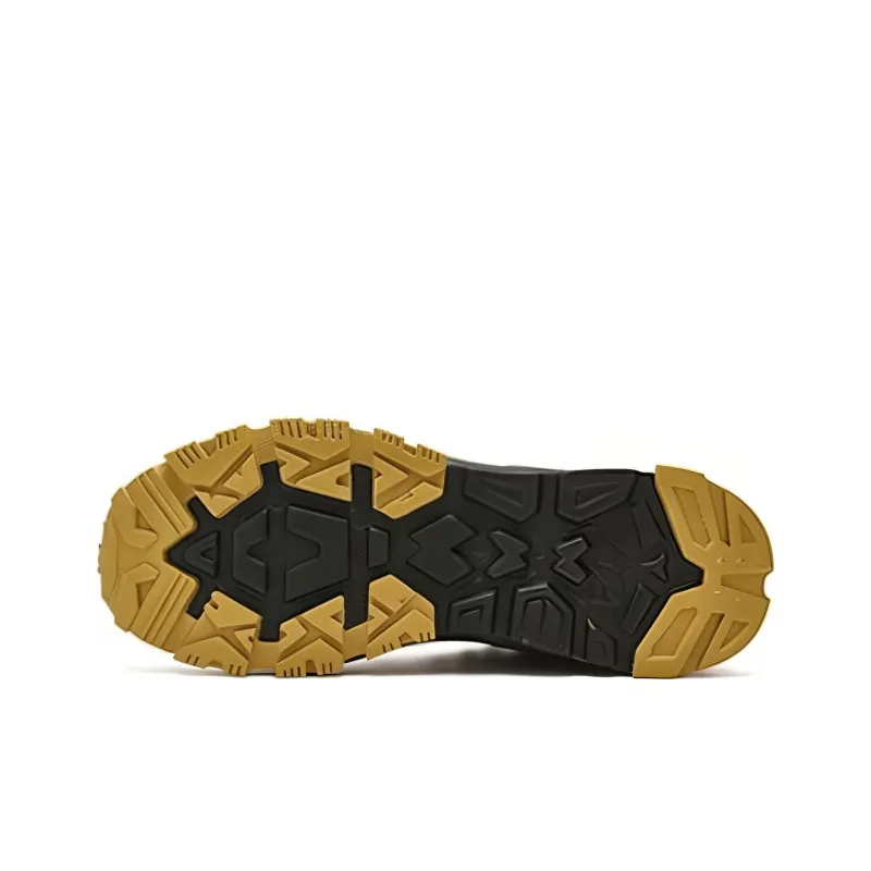 FILA Classic Court Shoes 'Black Yellow'-5