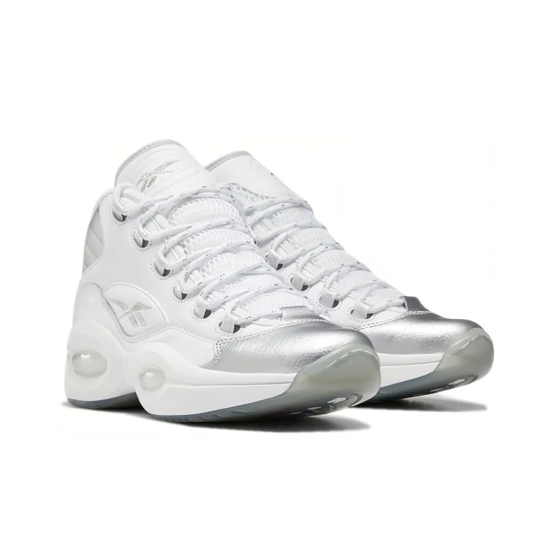 Reebok Question Mid 25th Anniversary Silver Toe-2