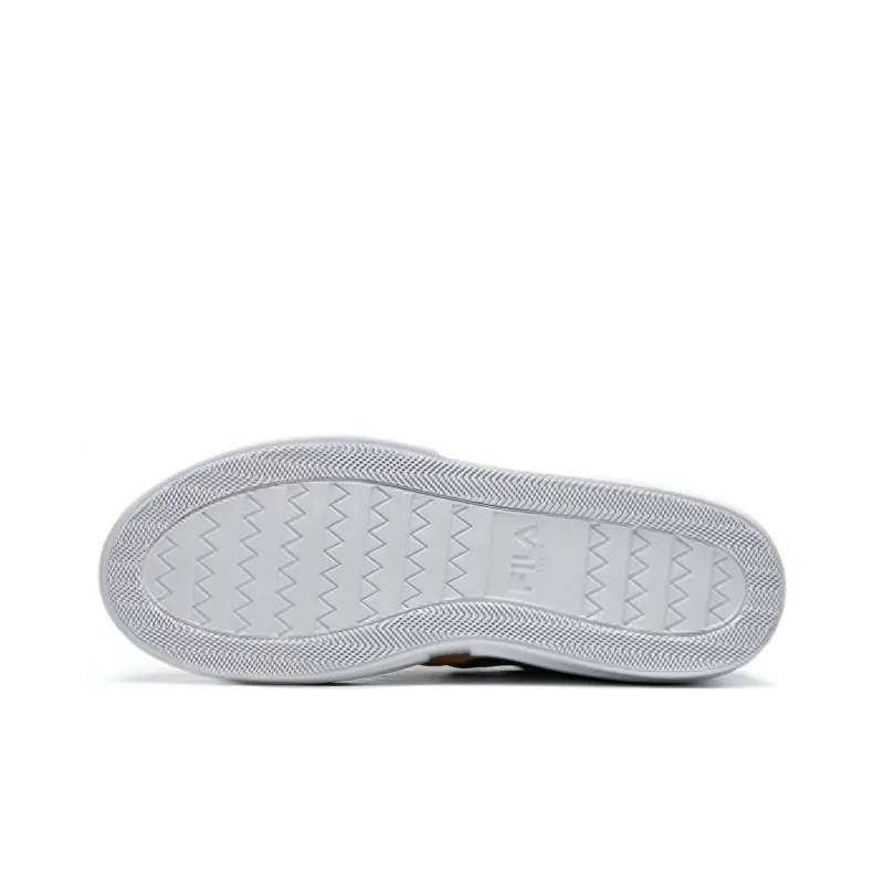 FILA FUSION FLIP Anti-Slip And Wear-Resistant Lightweight Low-Top Skateboard Shoes Men's Yellow Black-4