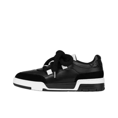 MOSCHINO Panelled Faux-leather Sneakers