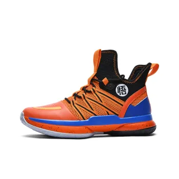 GQWE Anti Slip And Wear Resistant Breathable Cushioning High Top Basketball Shoes Men's