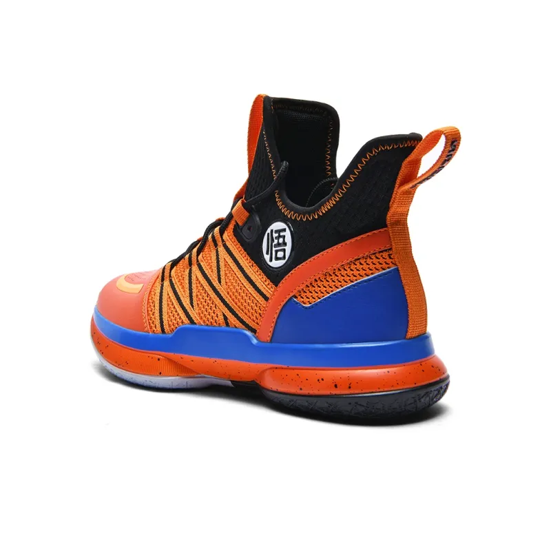 GQWE Anti-Slip And Wear-Resistant Breathable Cushioning High-Top Basketball Shoes Men's-3