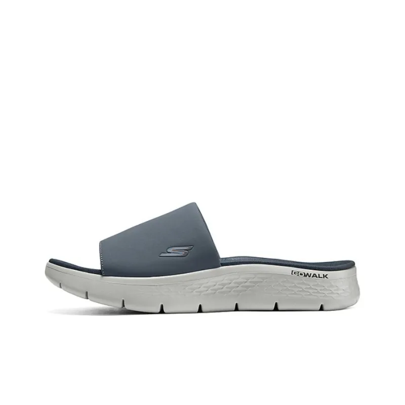 Skechers EVA Abrasion Resistant Slide Slippers Men's Gray-0