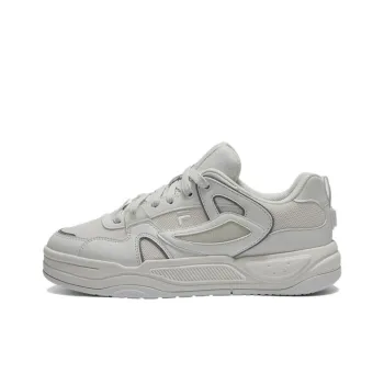 FILA FUSION BANK II Anti Slip Wear Resistant Low Top Skateboard Shoes Women's White Blue