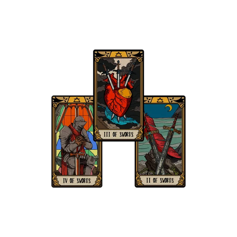 WohStudios Tarot Windmill Flag Weit Series 78 Wade Board Games-1