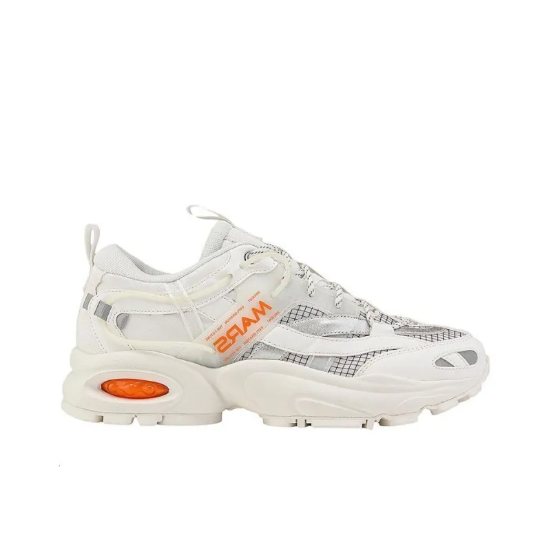 Kappa Anti Slip Wear Resistant Low Top Casual Shoes Unisex Korean White-1