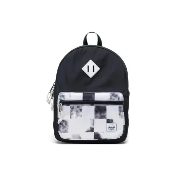 Herschel Recycled Fabric Backpack Regular Men's Black Plaid
