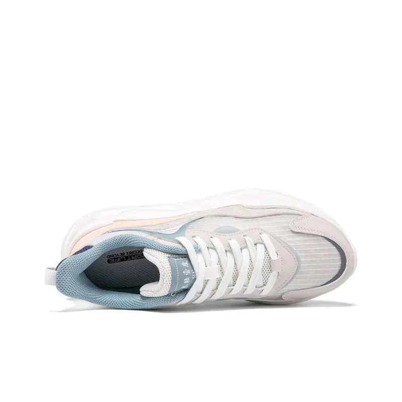 361° Breathable Lightweight Low Top Casual Shoes Women's Dune White-1