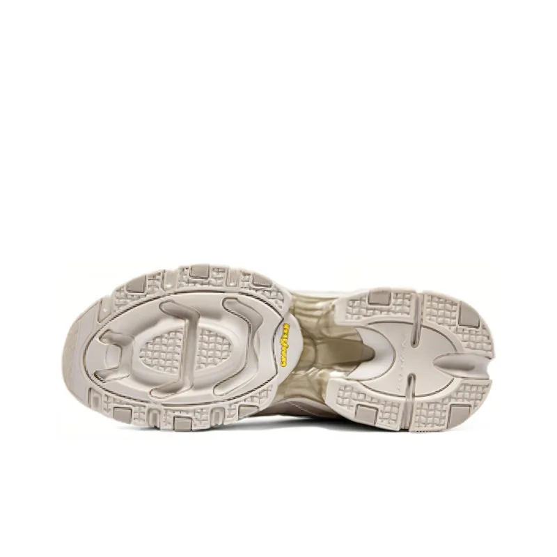 Skechers D'lites Shoes 'Beige White'-4