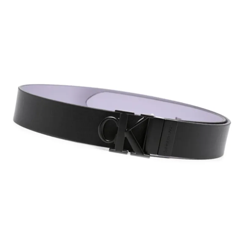 Calvin Klein Logo-buckle Leather Belt-0