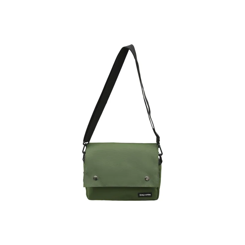 Gerlanx Canvas Shoulder Bag Unisex Yellow & Green/Green/Black-6