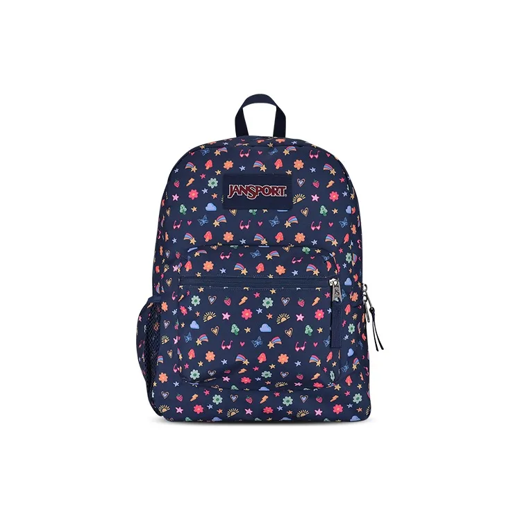 JanSport Fabric Backpack Unisex Multicolor-0