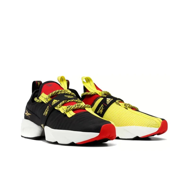 Reebok Sole Fury Boost Black Hyper Green Red-2