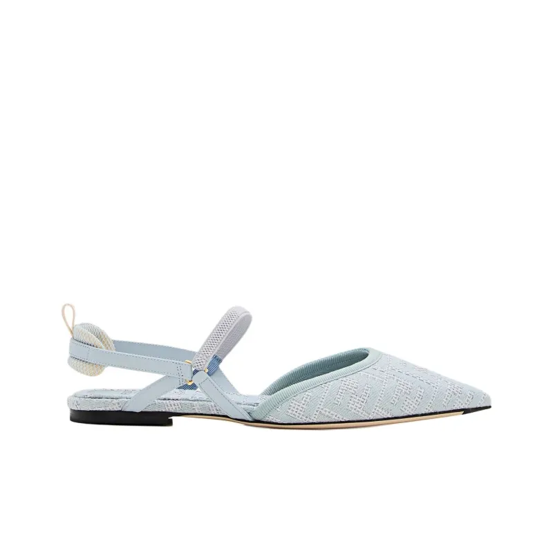FENDI Colibrì Lite Monogram-jacquard Pumps-1