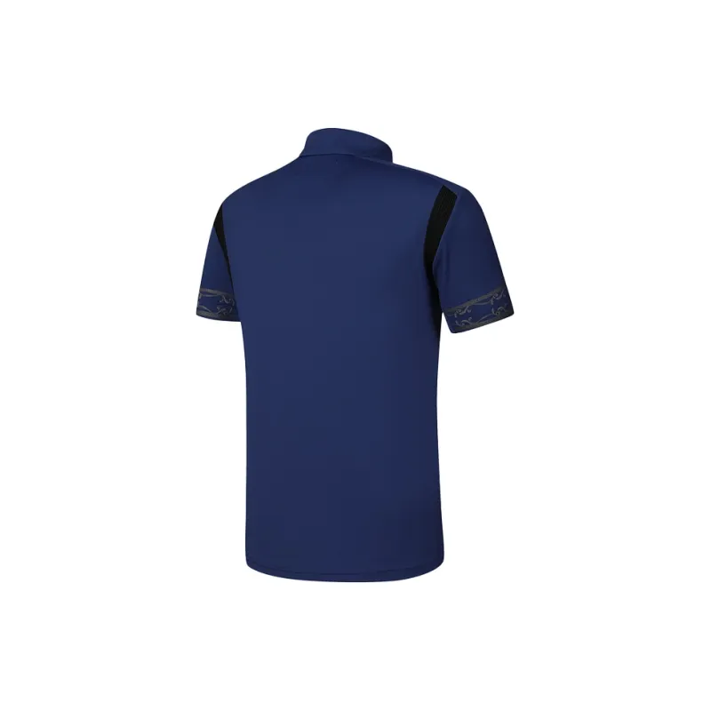 FILA Polo Shirts Men Deep Midnight Blue-2
