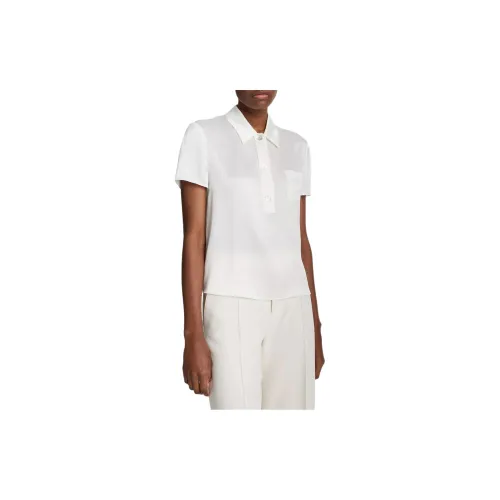 VINCE Polo Shirts Women's White