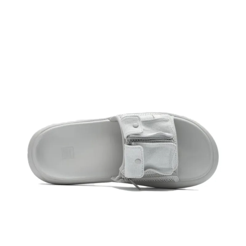 FILA FUSION Quiet Slide Slippers Men's Gray-3