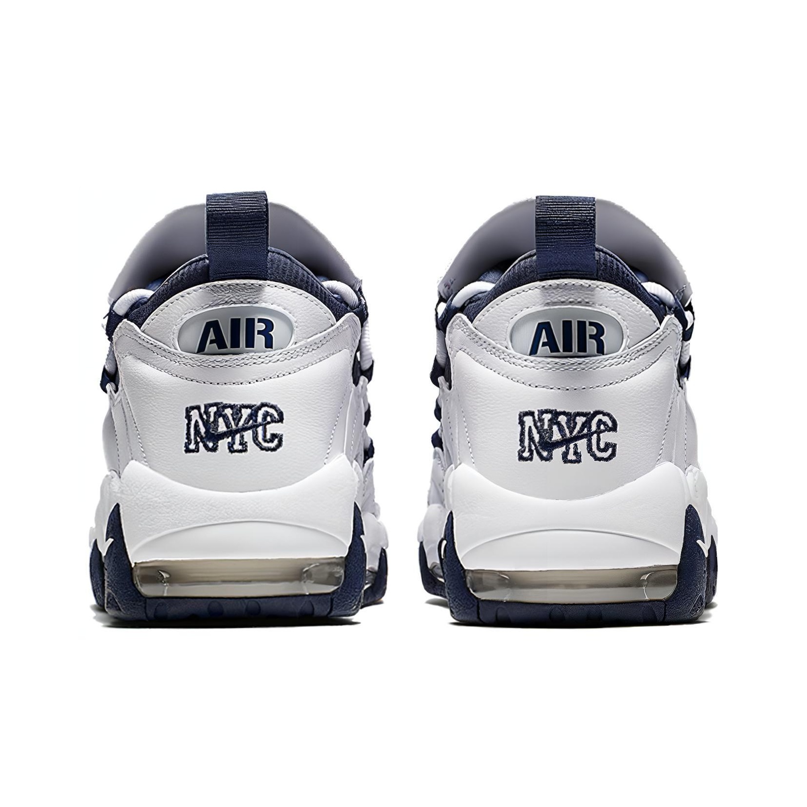 ★ Nike Air ★Air More Money NYC White Midnight Navy Nike Air More Money NYC White Midnight Navy Men's - AR5401