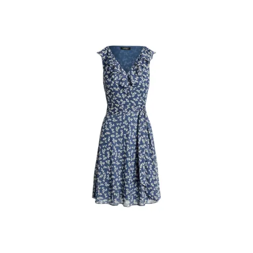 Polo Ralph Lauren SS24 Short-Sleeved Dresses Women's Blue