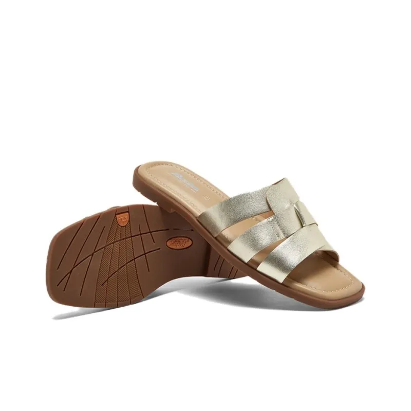 BATA Slide Slippers Women's Beige-9
