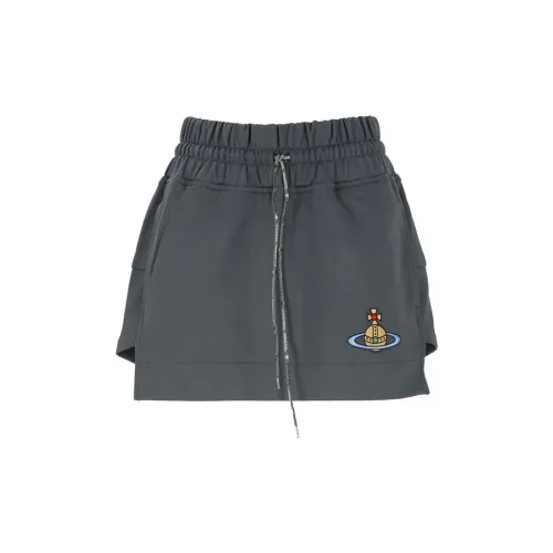 Vivienne Westwood Casual Short Skirts Women's Gray